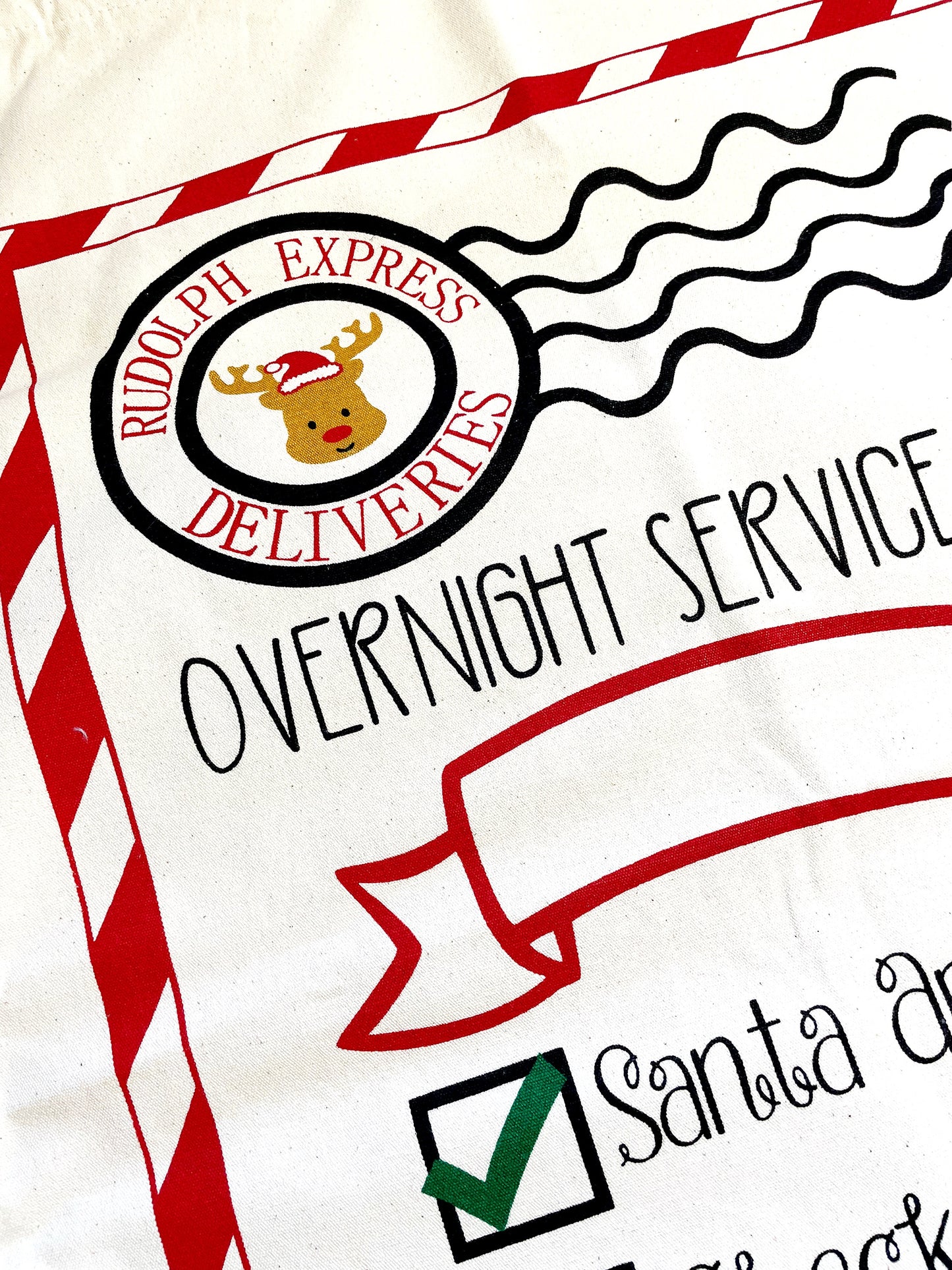 Personalised Santa Sacks image 5