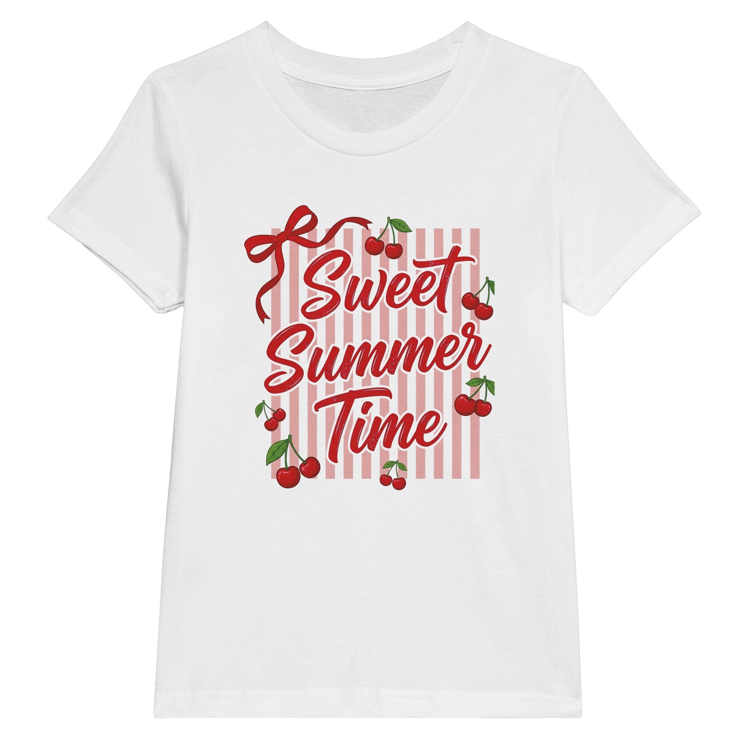 Sweet Summer Time Cherry T Shirt