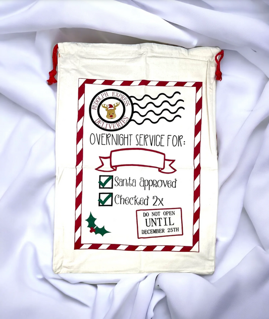 Personalised Santa Sacks image 1