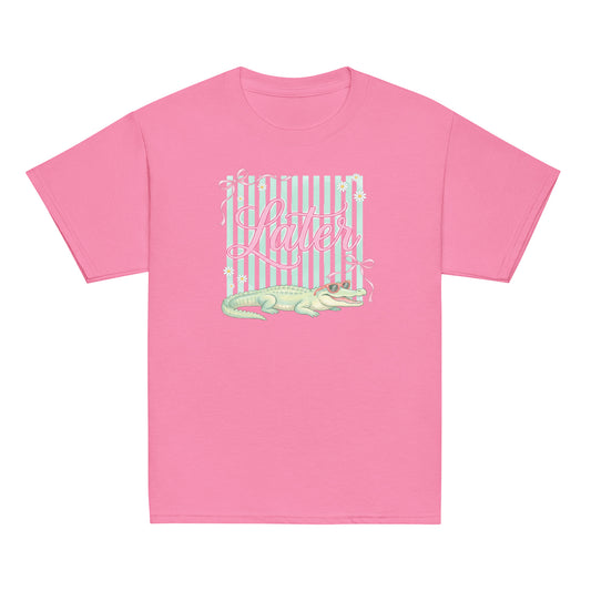 “Later Gator” Pink Graphic T-Shirt