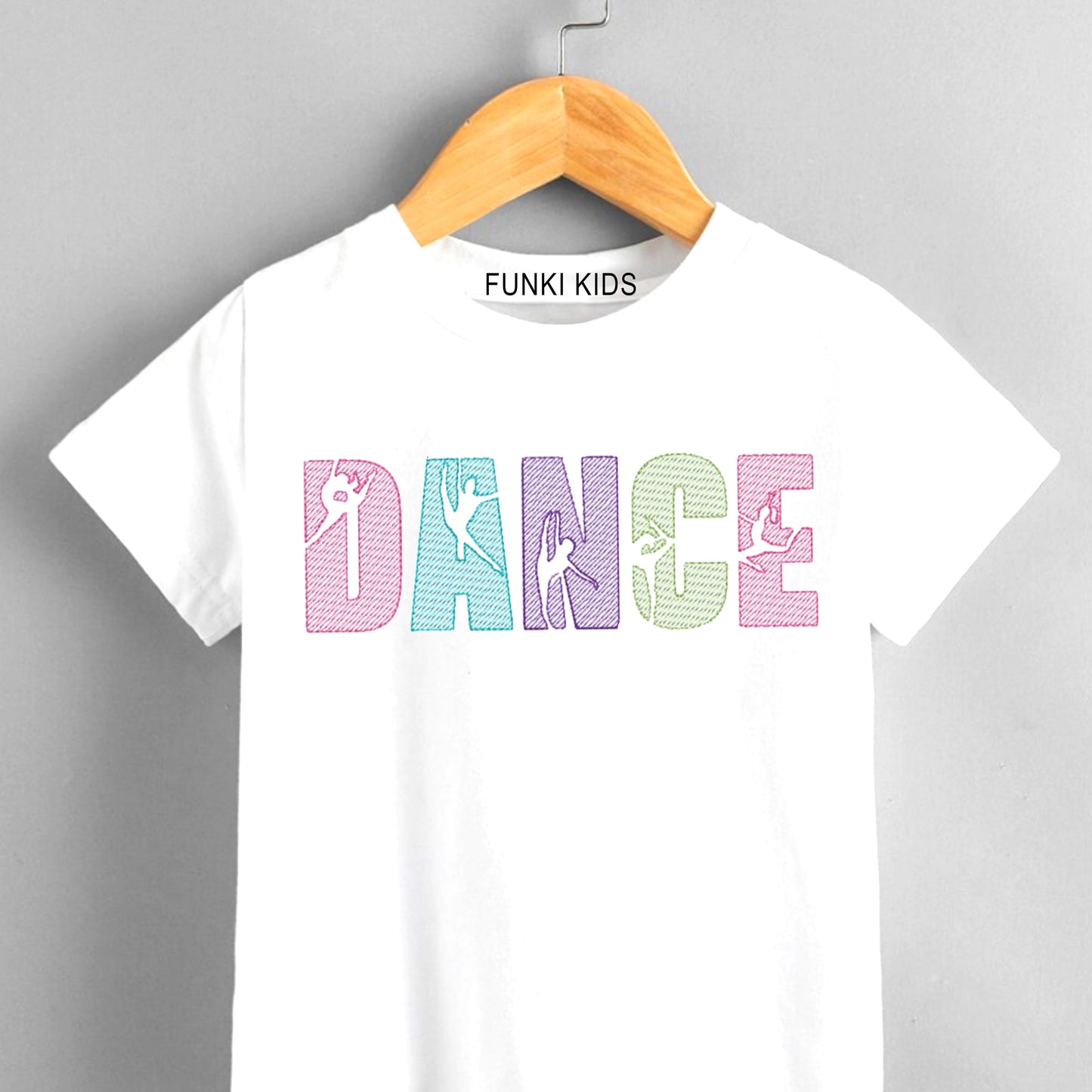 Embroidered Dance T-Shirt image 0
