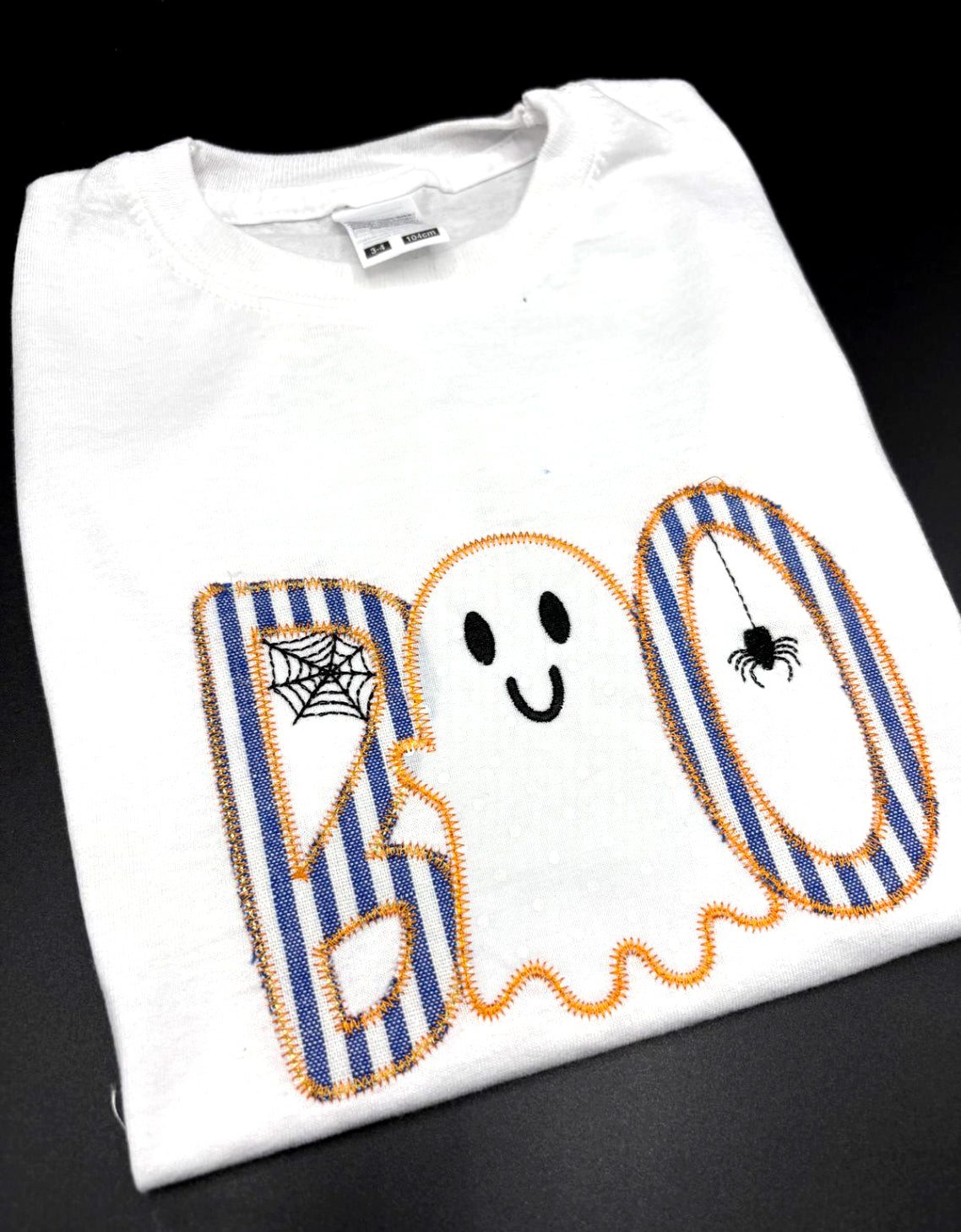 Boys "Boo" Ghost Halloween T-Shirt image 0