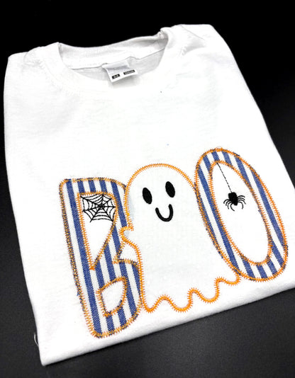 Boys "Boo" Ghost Halloween T-Shirt image 0