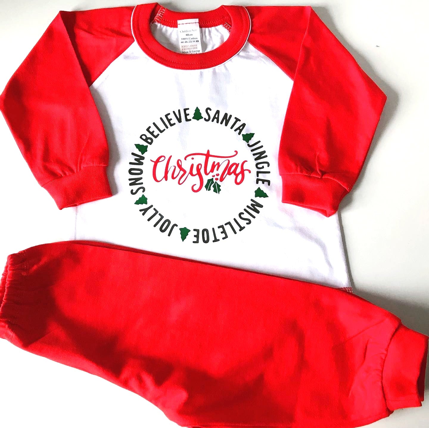 Christmas Pyjamas | Matching Family Christmas Pyjamas  |Xmas PJs image 0