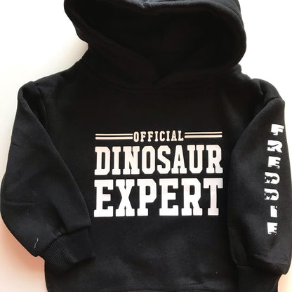 Personalised Official Dinosaur Expert Hoodie image 3