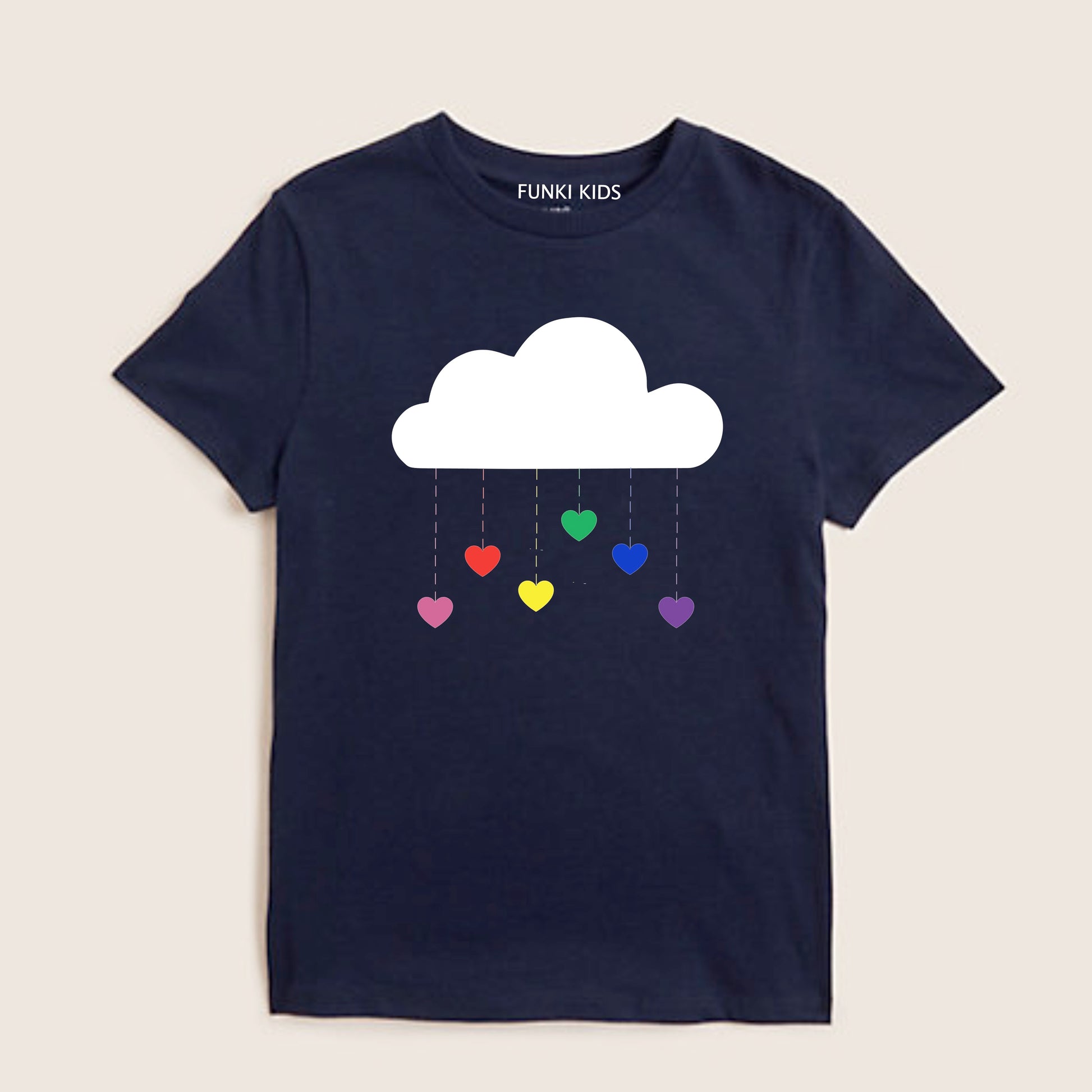 Rainbow Heart T-Shirt image 0