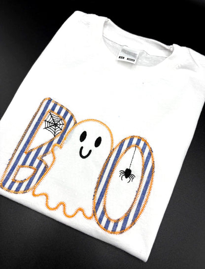 Boys "Boo" Ghost Halloween T-Shirt image 2