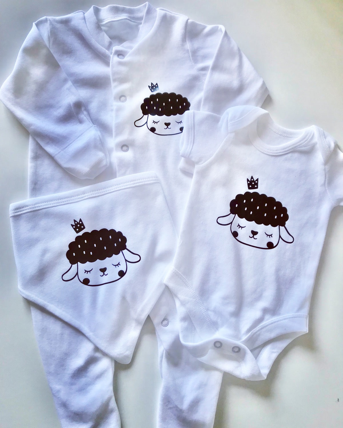 Little Lamb 3 Piece Gift Set | Baby Gift | Newborn Baby Gift | Baby Shower | image 0
