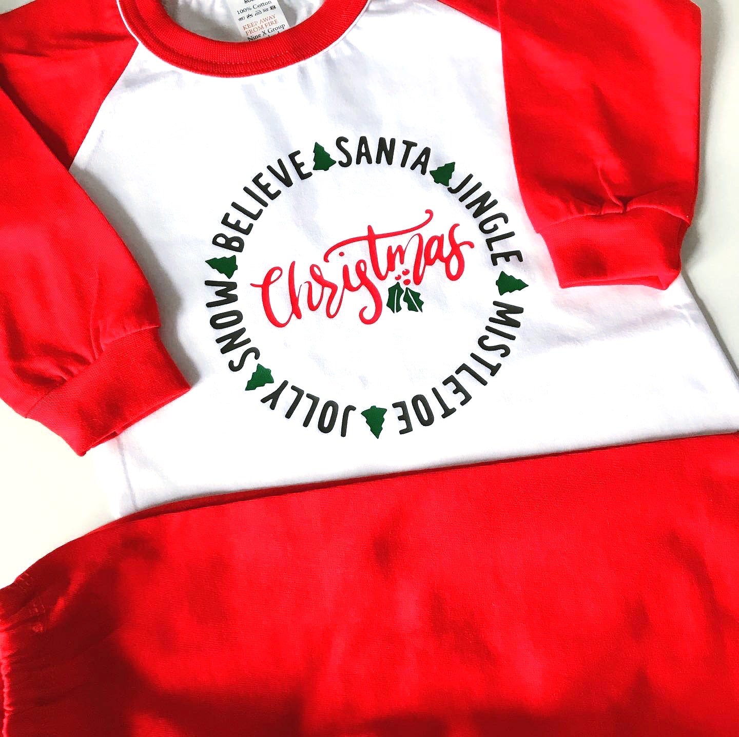 Christmas Pyjamas | Matching Family Christmas Pyjamas  |Xmas PJs image 1