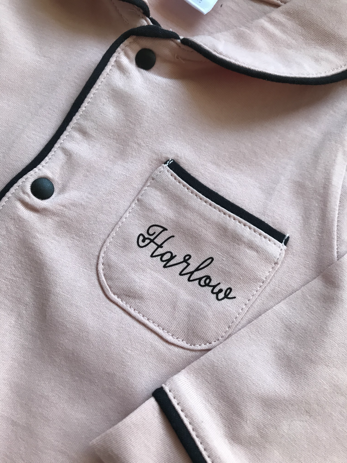 Custom Baby grow | Personalised Romper | Baby Sleep suit | Unisex Boy Girl image 3