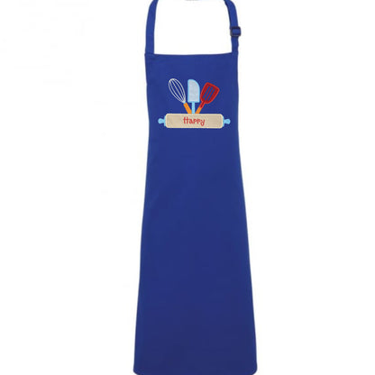 Kids Personalised Utensils and Rolling Pin Applique & Embroidered Apron image 1