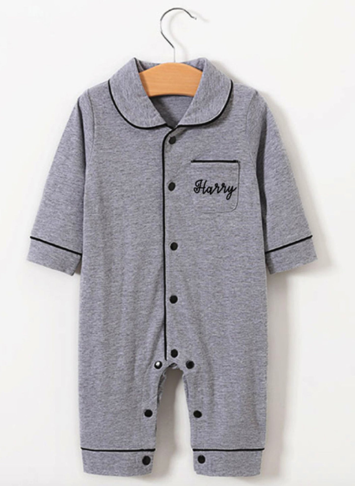Custom Baby grow | Personalised Romper | Baby Sleep suit | Unisex Boy Girl image 1