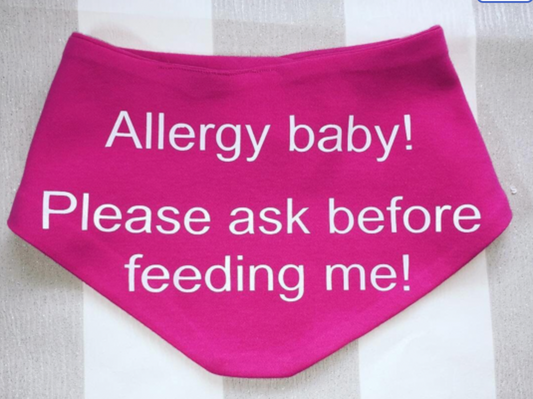 Allergy Bandana Bib image 0