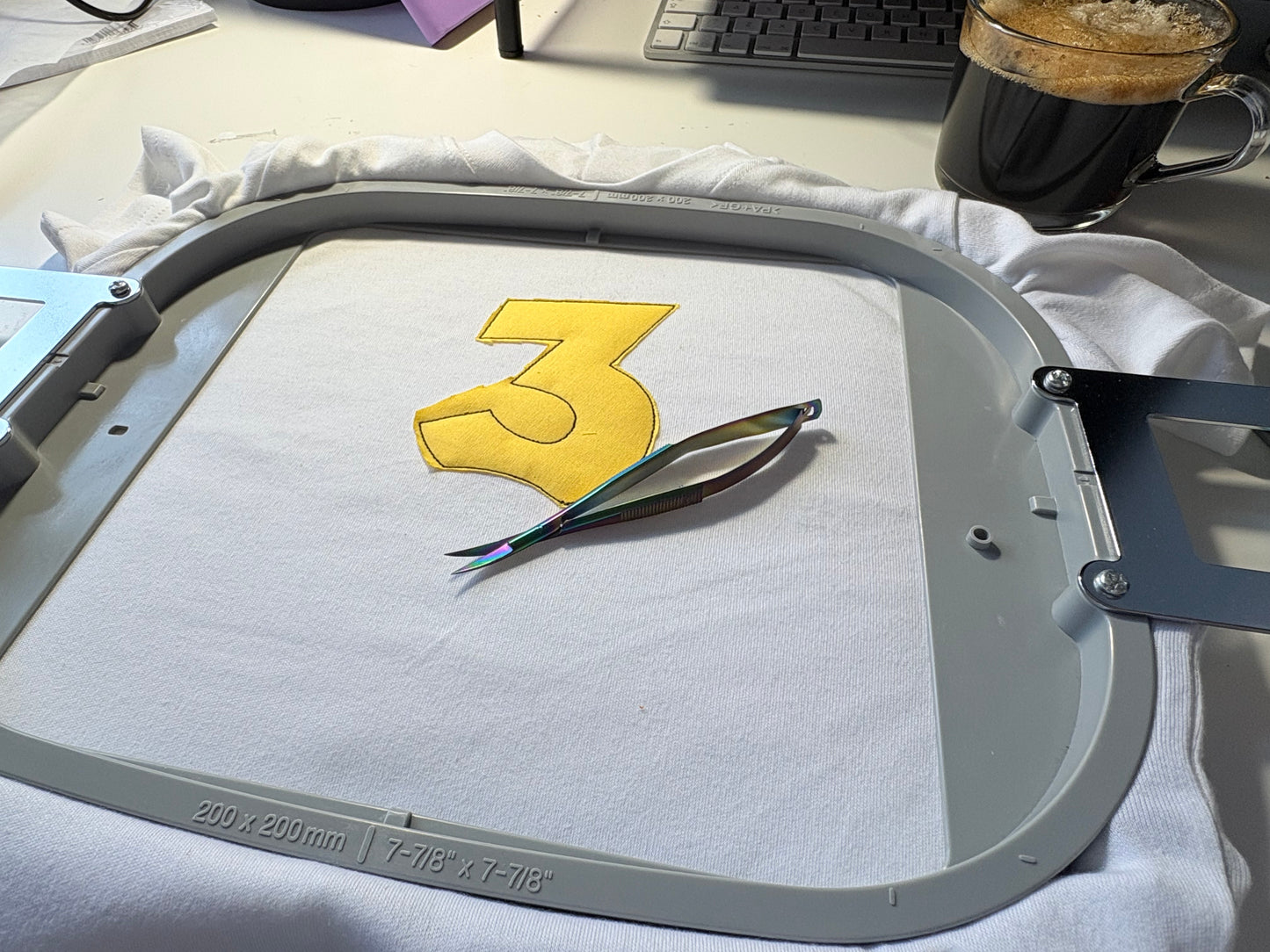 Personalised Racing Car Birthday T-Shirt with Appliqué Age – Custom Kids Birthday Top