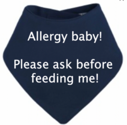 Allergy Bandana Bib image 1