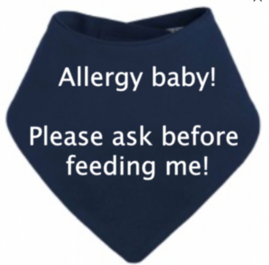 Allergy Bandana Bib image 1