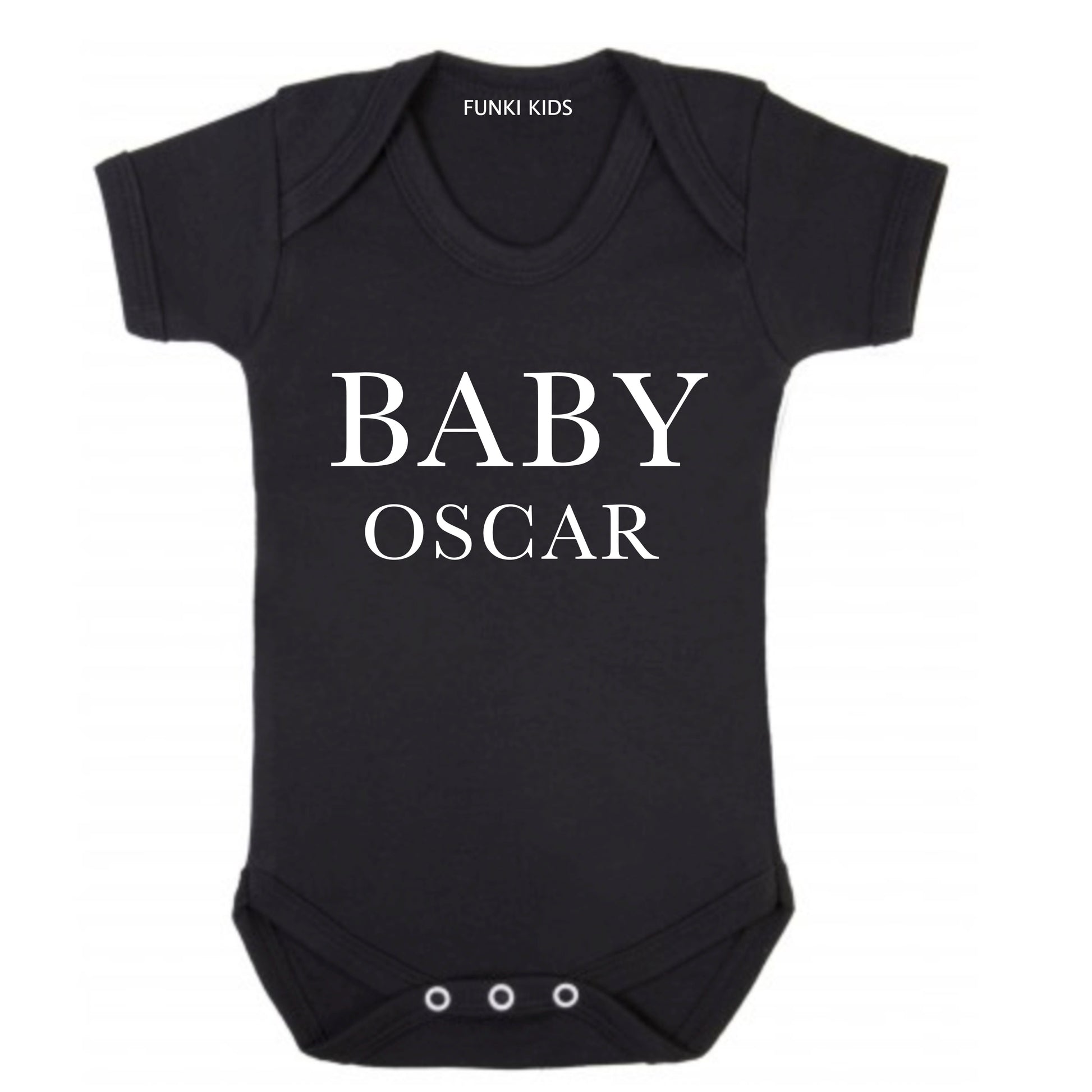 Baby Name Bodysuit | Name Reveal Vest | Baby Gift image 0