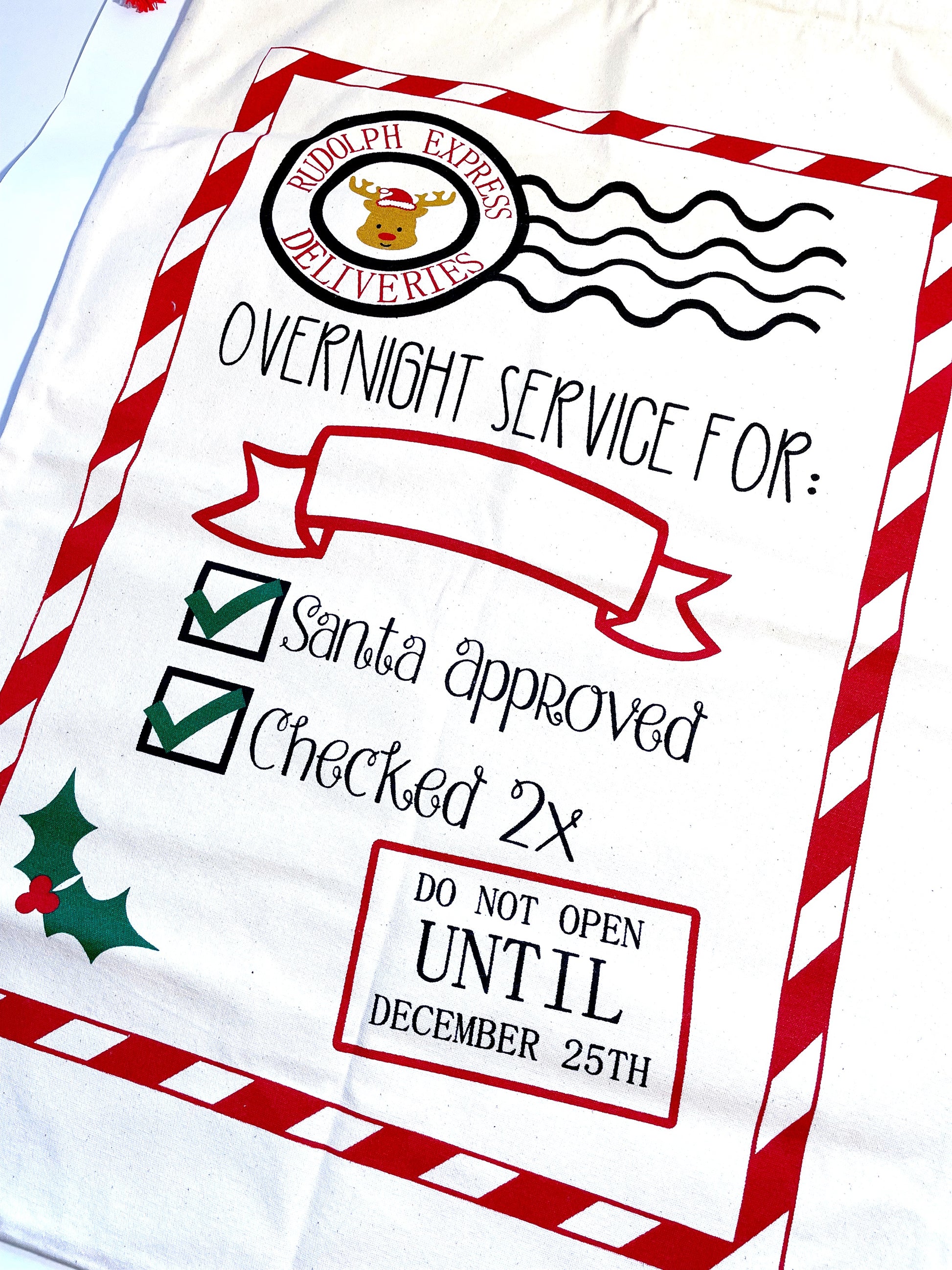 Personalised Santa Sacks image 4