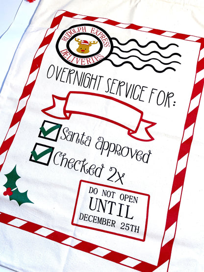 Personalised Santa Sacks image 4