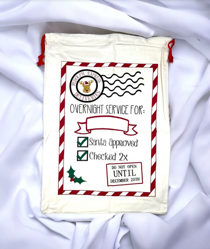 Personalised Santa Sacks image 1