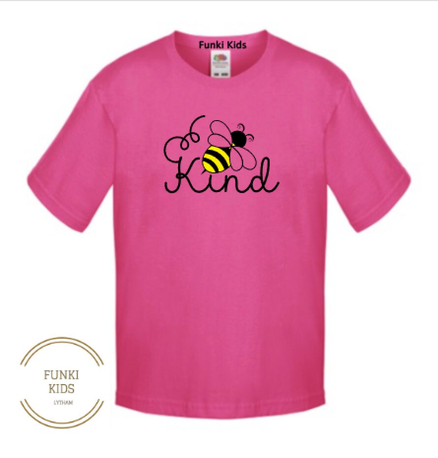 Bee Kind Kids Shirt Kindness Shirt Inspirational T-Shirt