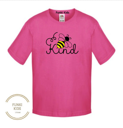 Bee Kind Kids Shirt Kindness Shirt Inspirational T-Shirt
