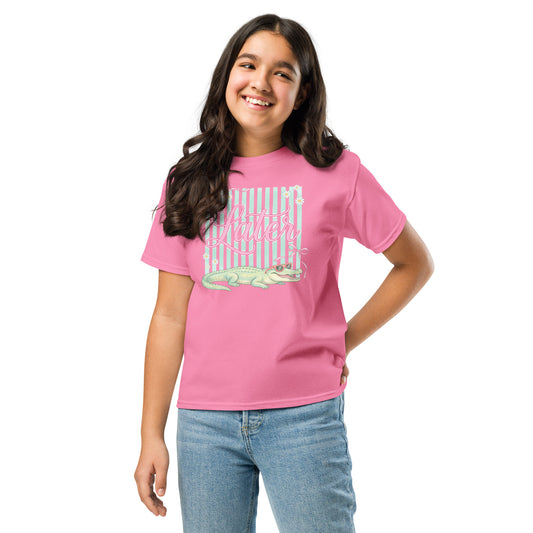 “Later Gator” Pink Graphic T-Shirt